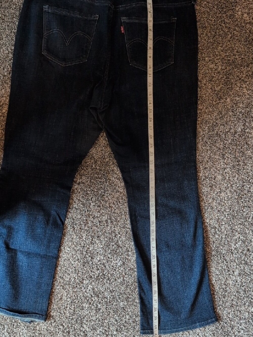 Levis Boitcut Dark Jeans - Picture 3 of 5